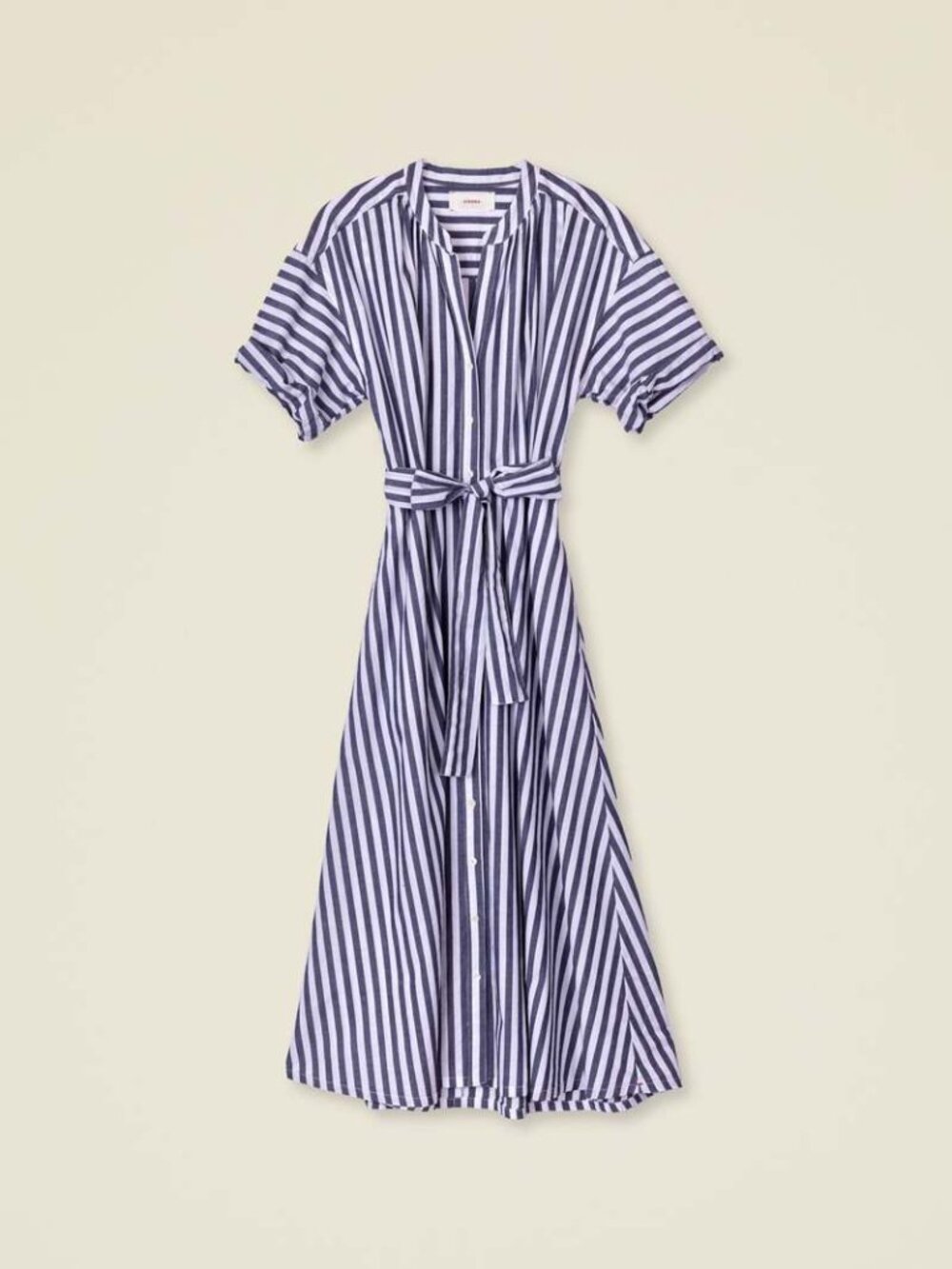 Xirena Liora Cotton Stripe Midi Dress Color: Twilight Stripe -  Size Small